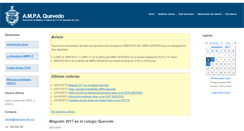 Desktop Screenshot of ampaquevedo.org