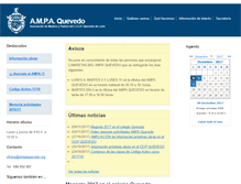 Tablet Screenshot of ampaquevedo.org